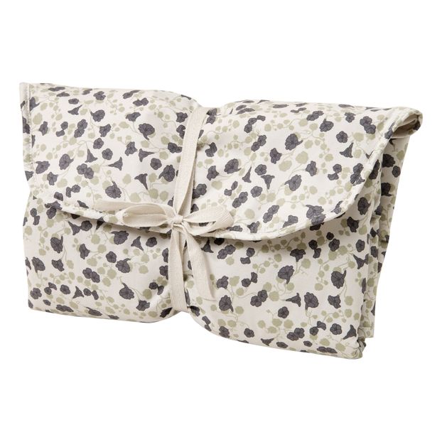 Cotton percale travel changing mat-product