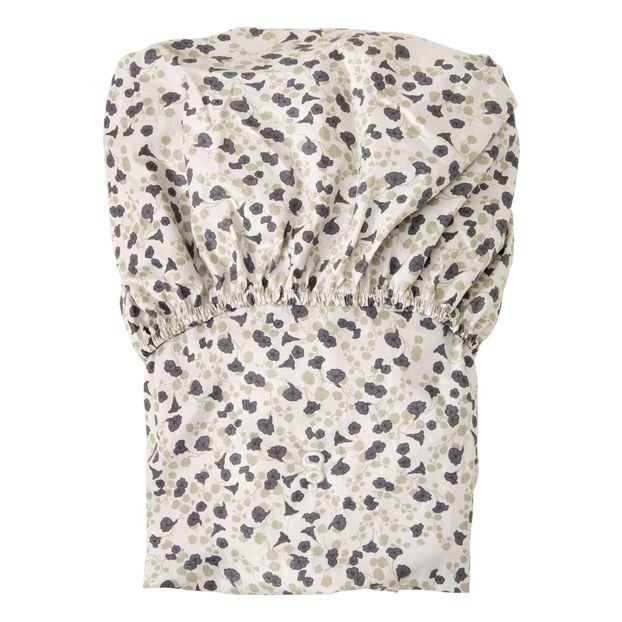Cotton percale fitted sheet-product
