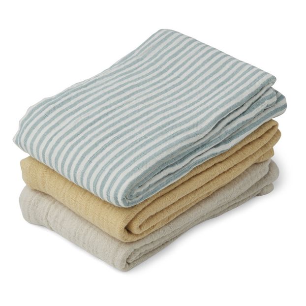 Swaddles in organic cotton - set of 3-product