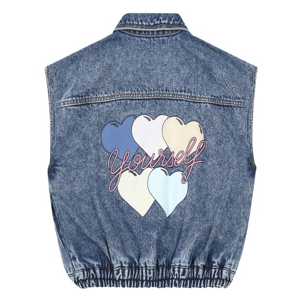 Love Yourself Denim Jacket-product