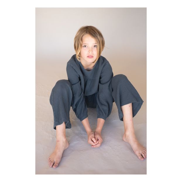 Cotton gauze trousers-product