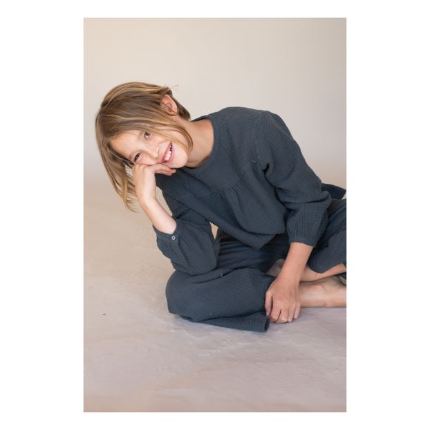 Cotton gauze trousers-product