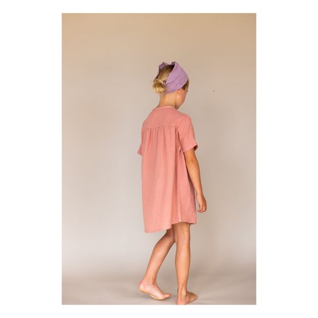 Cotton gauze short dress-product