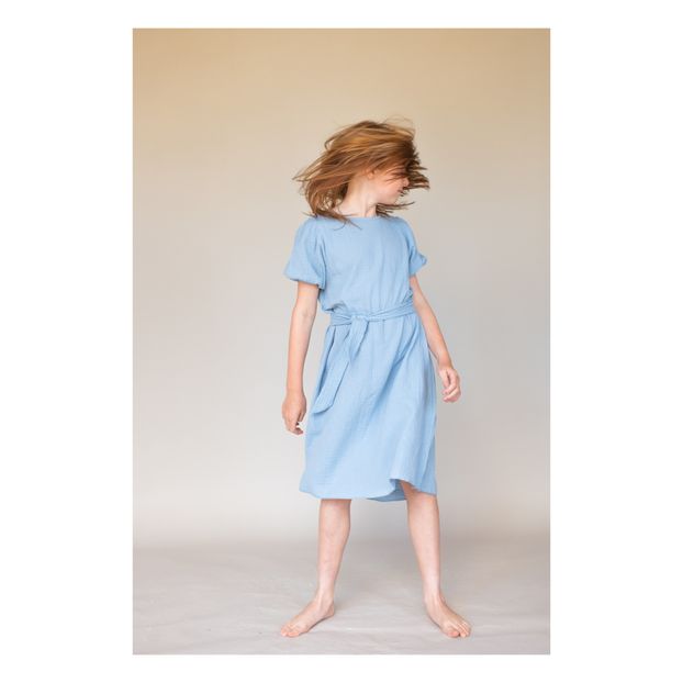 Cotton gaze maxi dress-product
