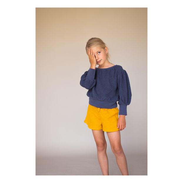 Organic cotton terry cloth sweatshirt-product
