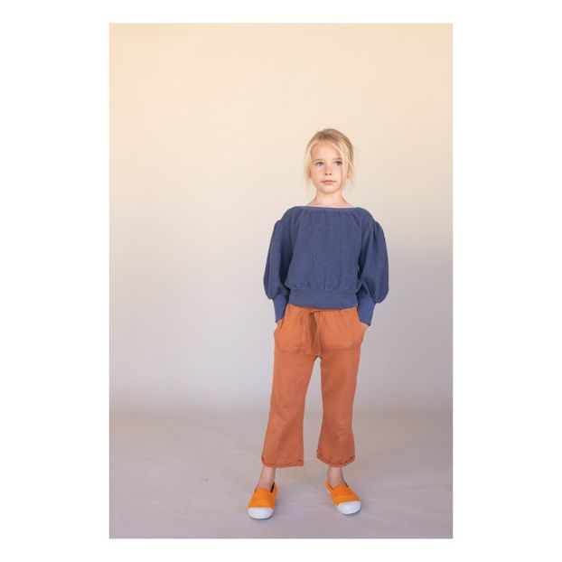 Organic cotton terry cloth sweatshirt-product