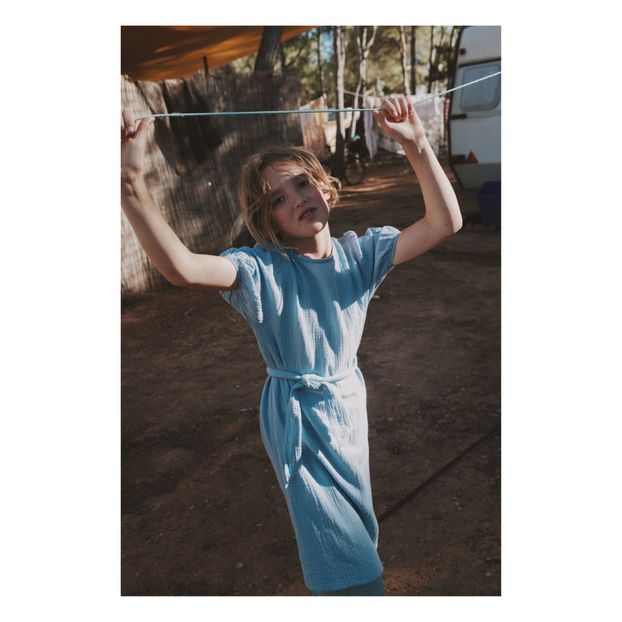 Cotton gaze maxi dress-product