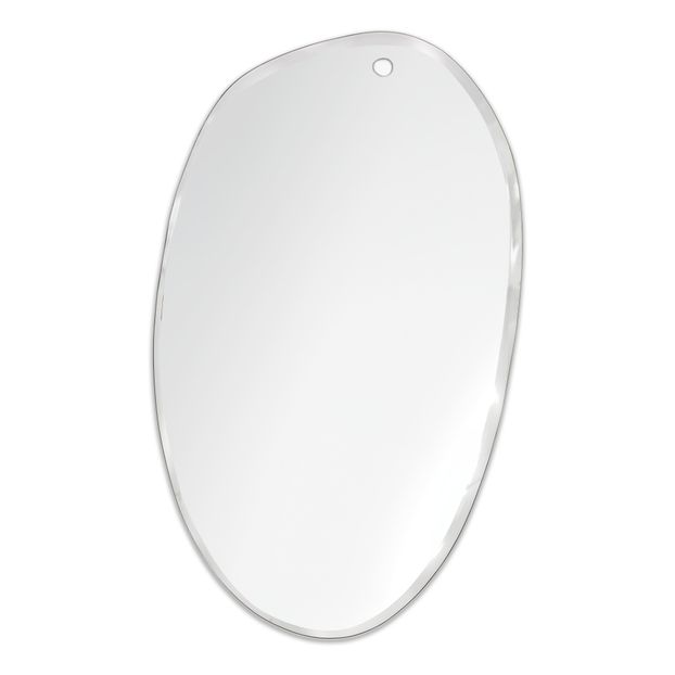 Espejo biseñado extraplano - forma aleatoria óvalo 60x100 cm-product