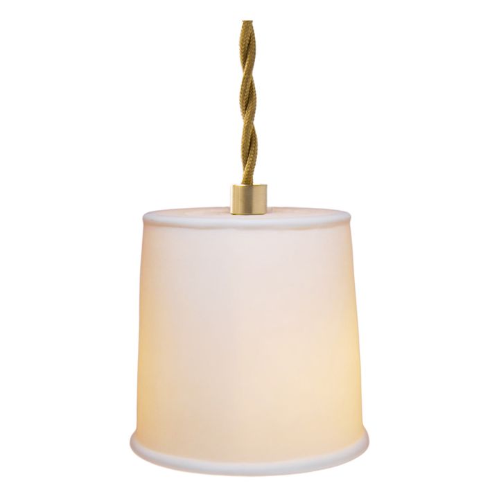 Baladeuse en porcelaine Simple mate | Blanc- Image produit n°1