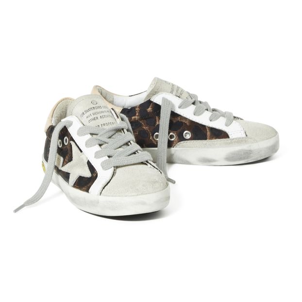 Baskets Léopard Cuir Superstar-product