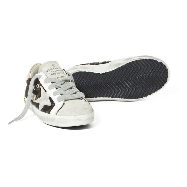 Baskets Léopard Cuir Superstar-product