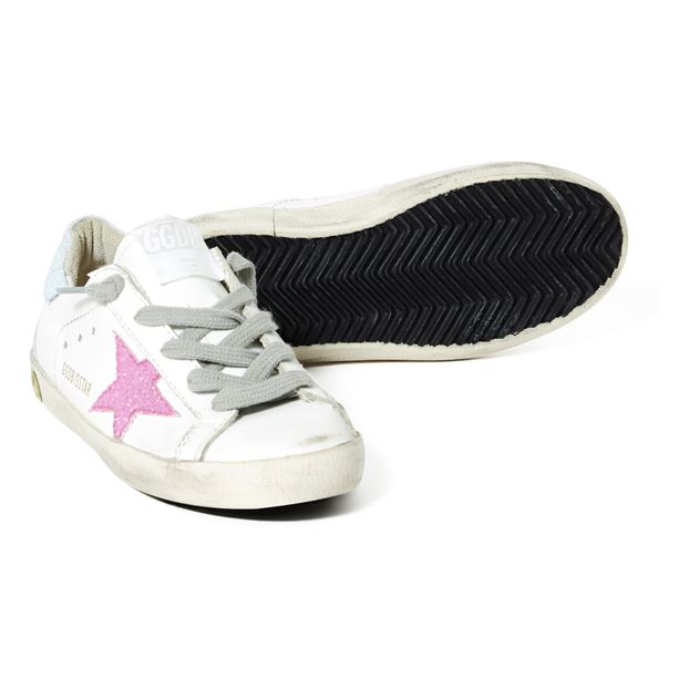 Baskets Cuir Etoile Pailletée Superstar-product