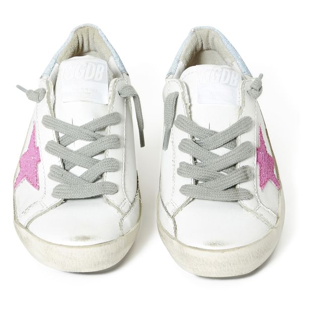 Superstar Glitter Star Leather Trainers-product