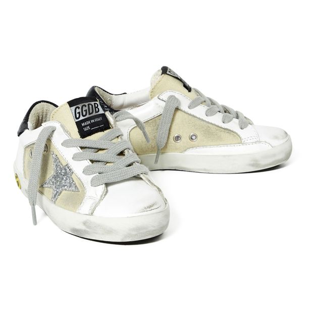 Baskets Bi-matières Canvas Cuir Superstar-product