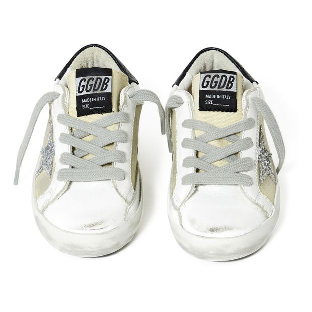 Baskets Bi-matières Canvas Cuir Superstar-product