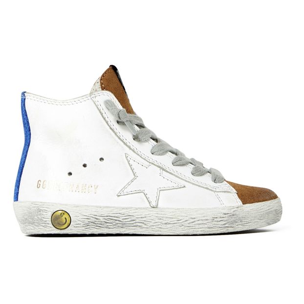 Francy Zipped Leather Trainers-product
