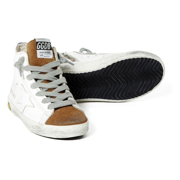 Francy Zipped Leather Trainers-product