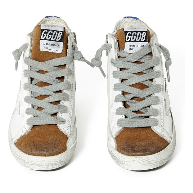 Francy Zipped Leather Trainers-product