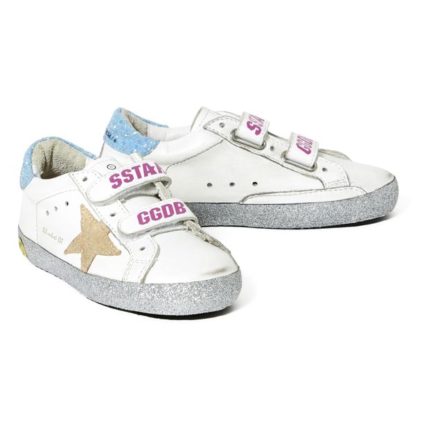 Baskets Cuir Glitter Old School-product