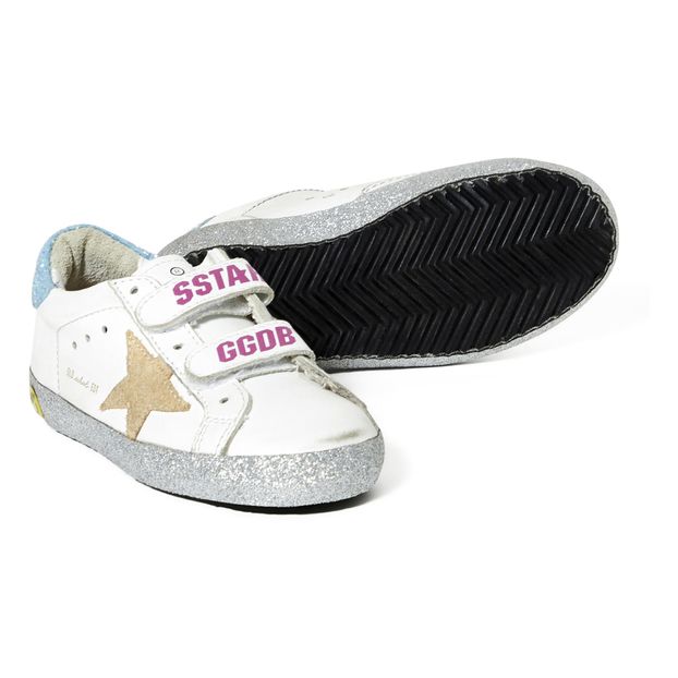 Baskets Cuir Glitter Old School-product