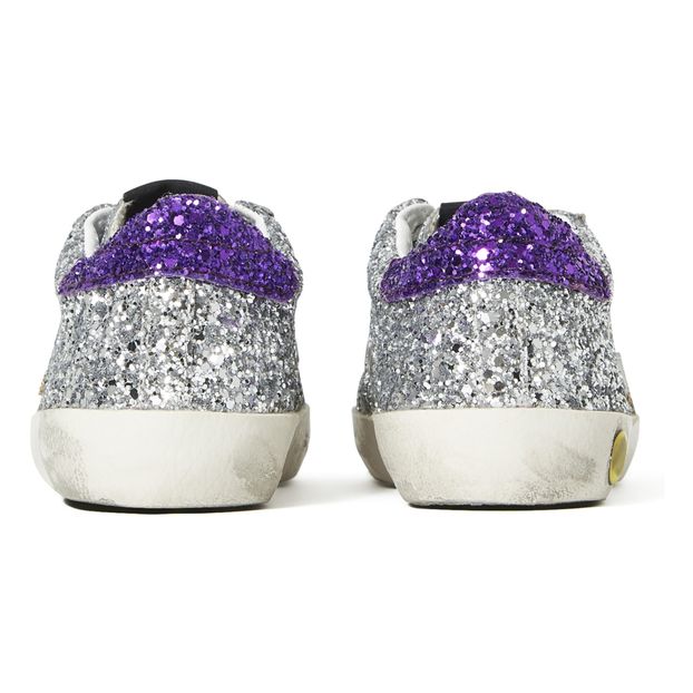 Deportivas Purpurina Velcro Old School-product