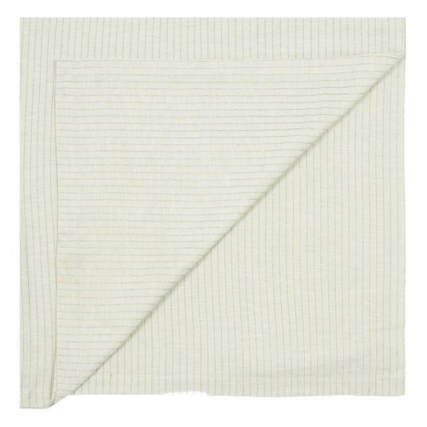 Nappe en coton lin et rayures lurex-product