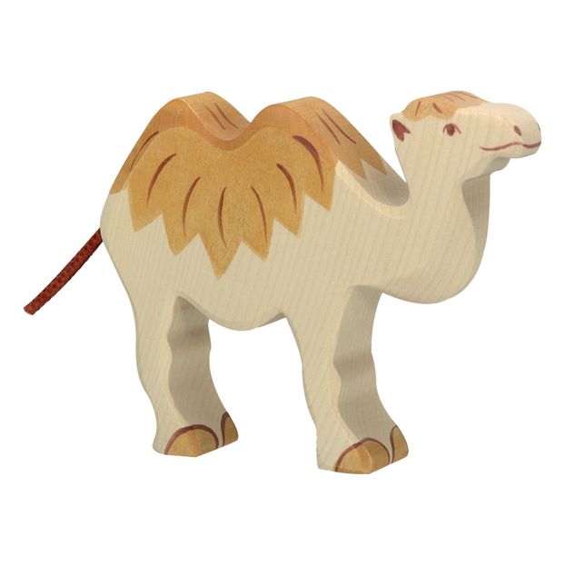 Figurine en bois chameau-product