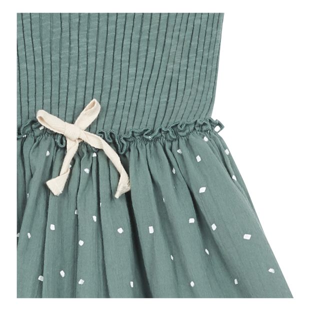 Sara Organic Cotton Two-Material Dress-product