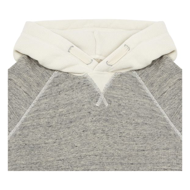 Contrast Fleece Hoodie-product