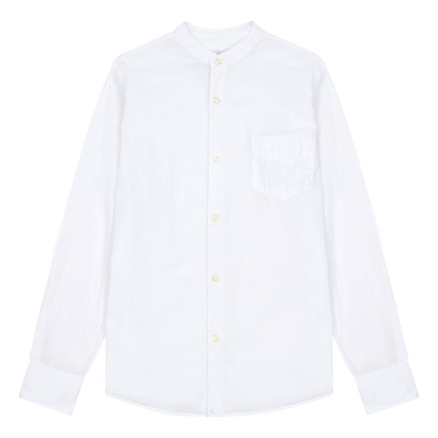 Cotton Voile Shirt Mao Collar-product
