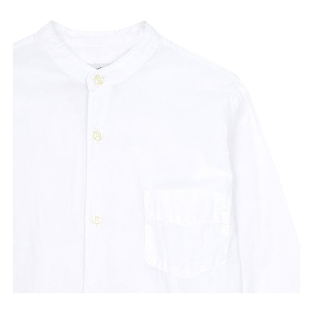 Cotton Voile Shirt Mao Collar-product