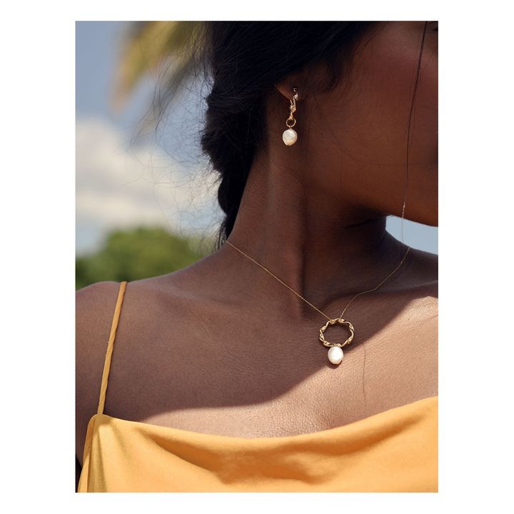 Pendentif Suzanne | Doré- Image produit n°4