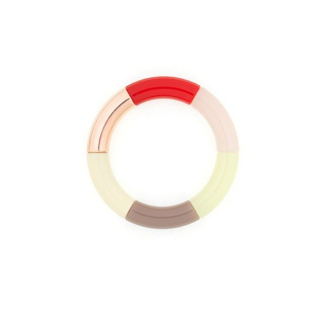 Bracelet Résine Plaque Or Barricade Party-product