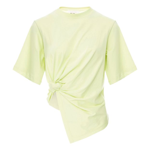 Camiseta Asimétrica de Algodón-product