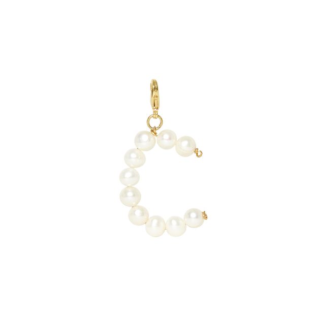 Letter C Pearl Pendant-product