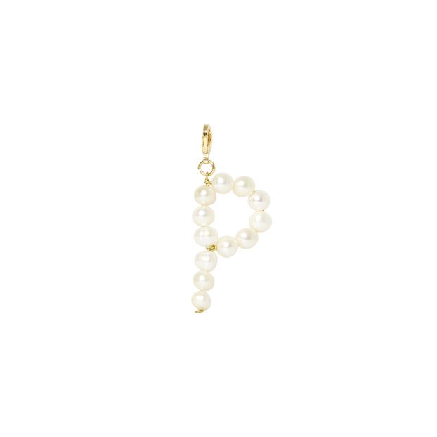 Pendentif Perles Lettre P-product