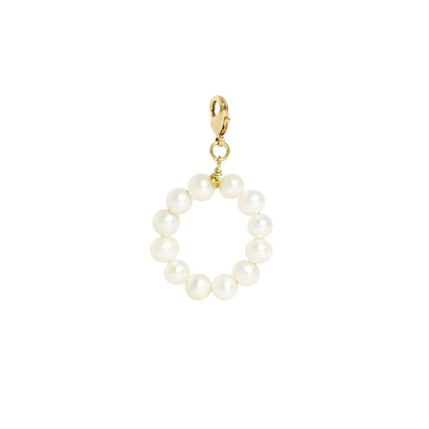 Pendentif Perles Lettre O-product