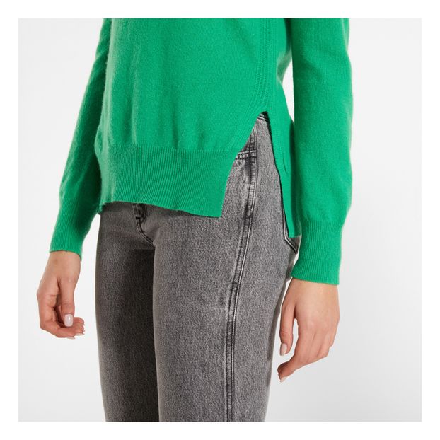 Pull Cachemire Deep Split Crew-product