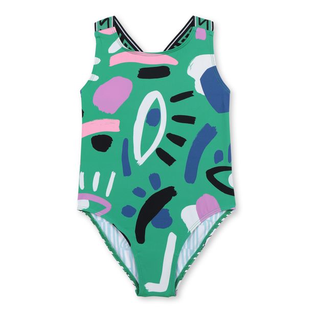 One-piece UV-protection recycled nylon swimsuit-product
