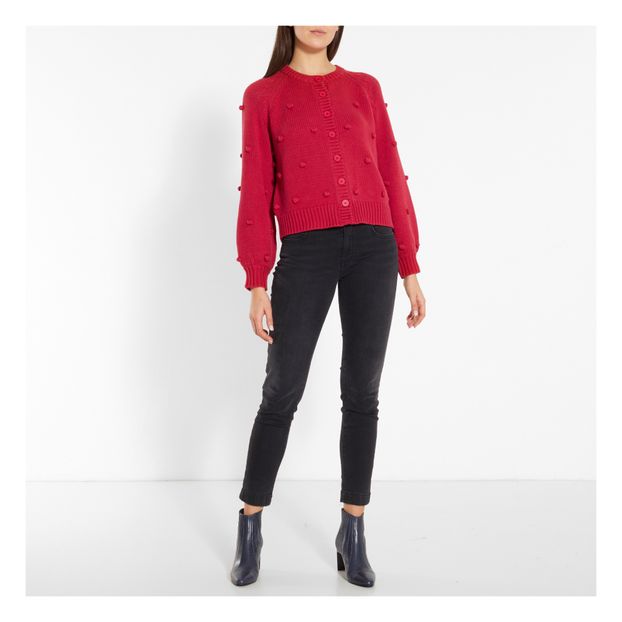 The Cropped Bobble Cardigan-product