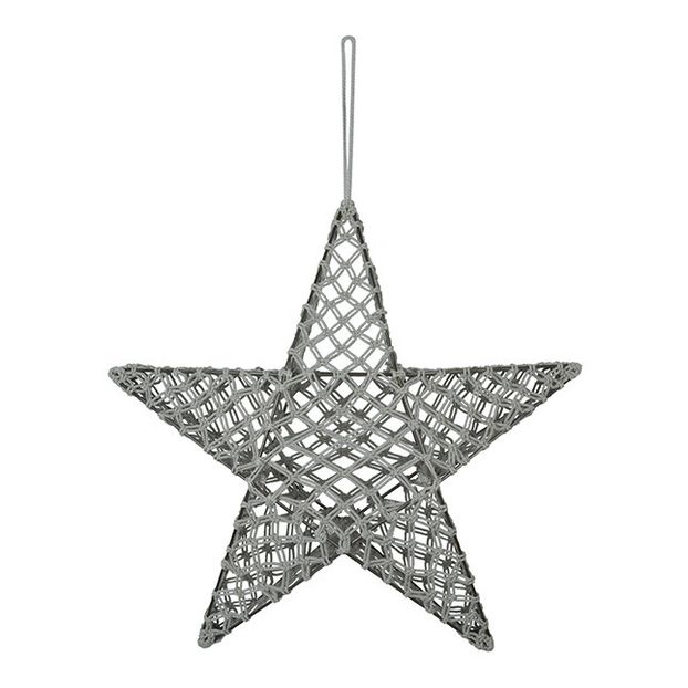Macramé star lamp-product