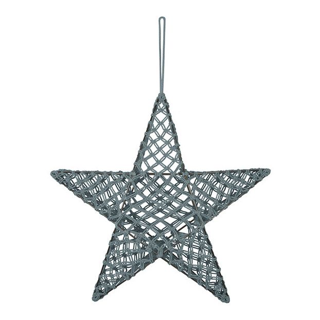 Macramé star lamp-product