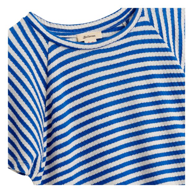Chili openwork striped t-shirt-product