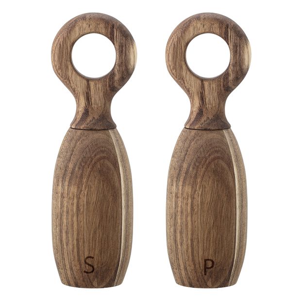 Salière et poivrière en acacia-product