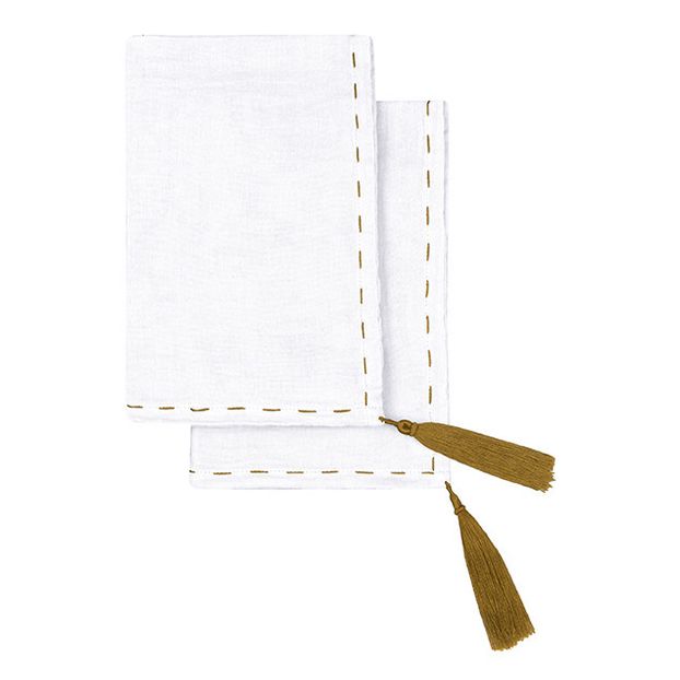 Serviette de table en double gaze de coton bio - Set de 2-product