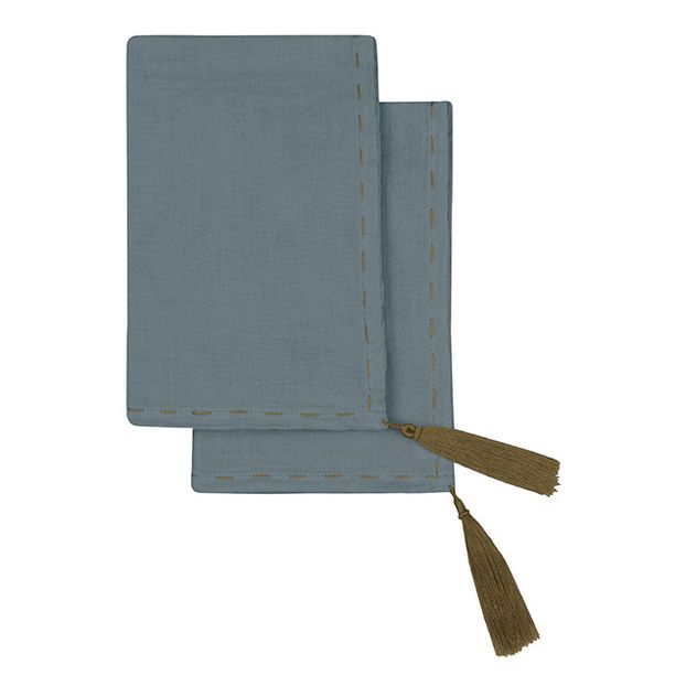 Serviette de table en double gaze de coton bio - Set de 2-product