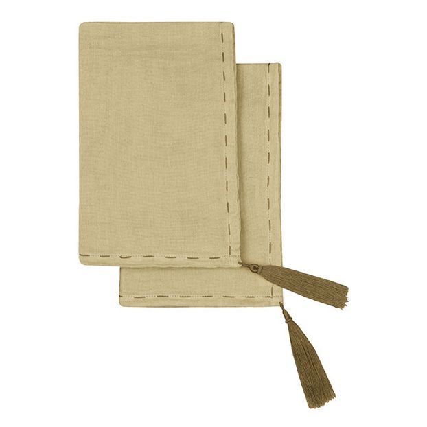 Servilleta de doble gasa de algodón bio - Pack de 2-product