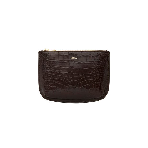 Pochette Sarah Cuir Embossé Croco-product