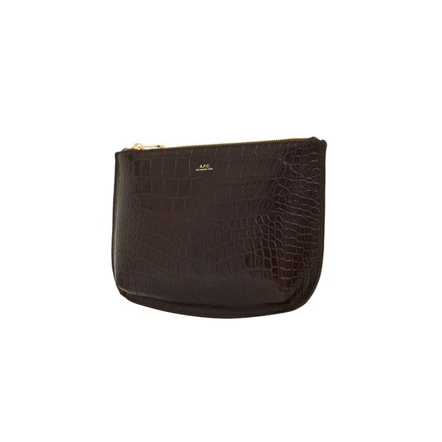 Pochette Sarah Cuir Embossé Croco-product