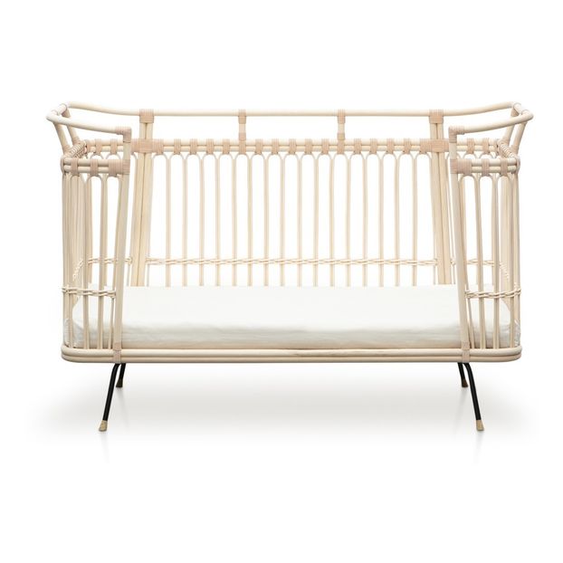 Cuna de ratán hecha a mano Paul (70 x 130 cm)-product